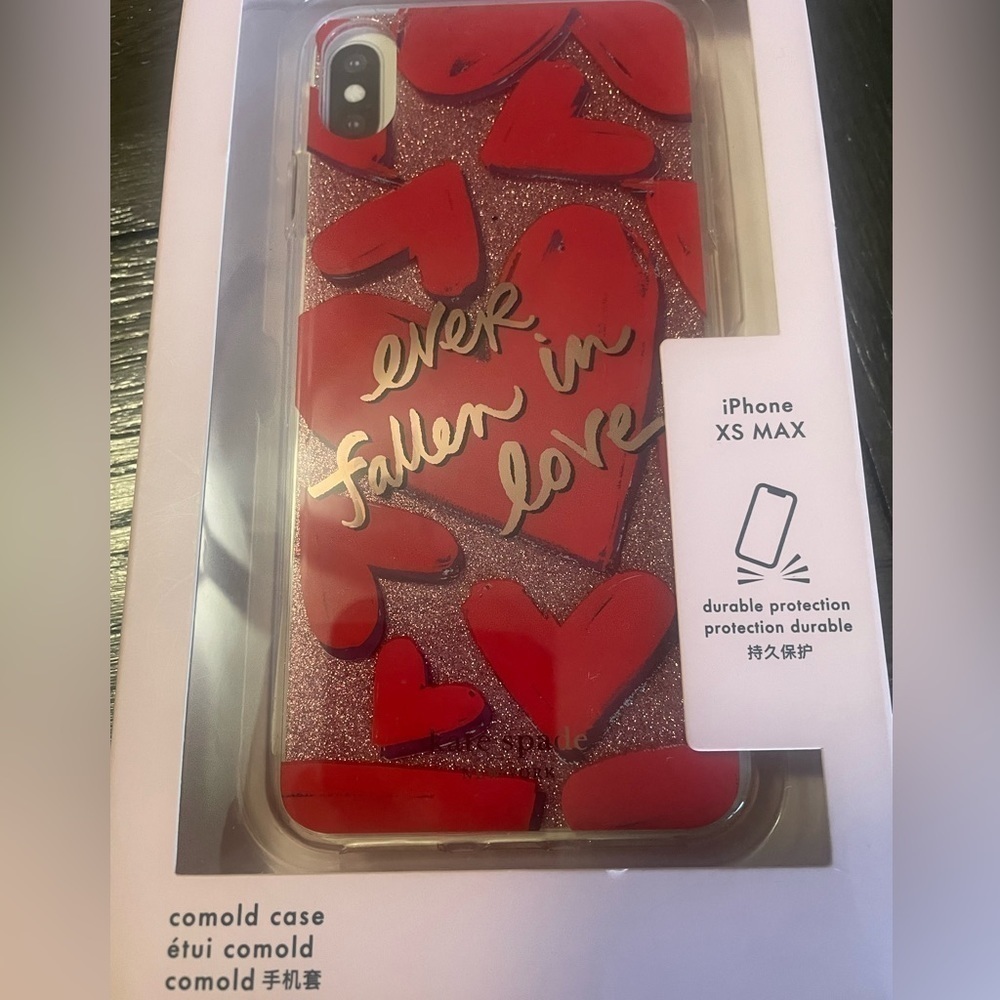 BOGO 🌸🌼 ♠️ Kate Spade New York Ever Fallen in Love case for iPhone XS Max - Picture 3 of 7